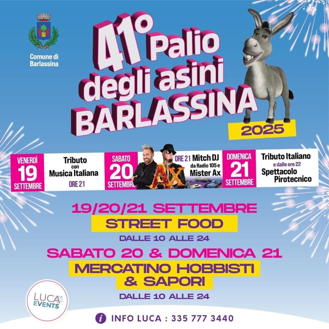 Palio degli Asini Barlassina