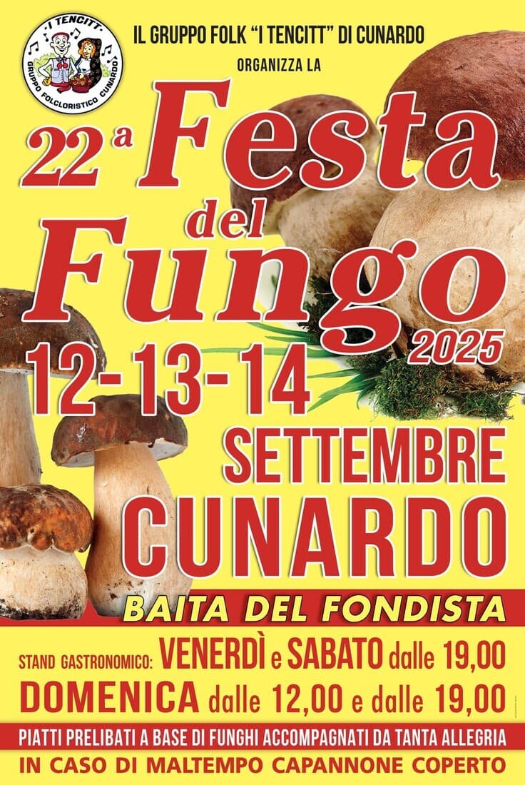 Festa del Fungo a Cunardo