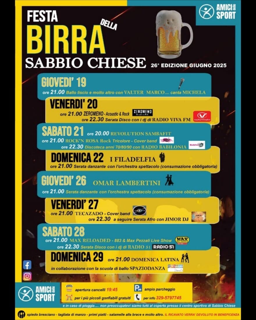 Festa della Birra di Sabbio Chiese