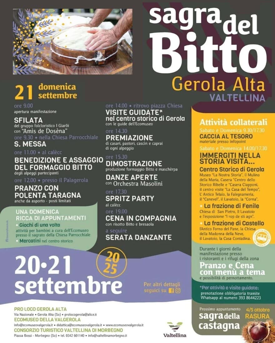 Sagra del Bitto di Gerola Alta