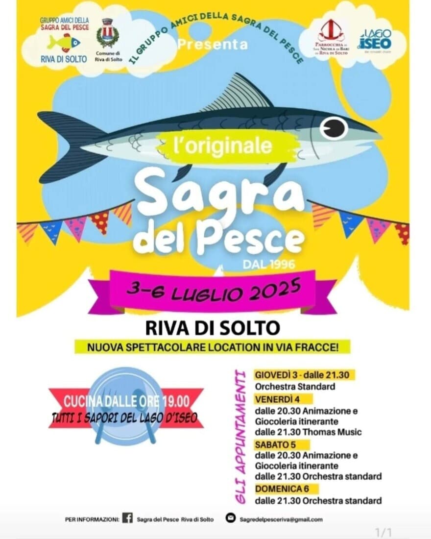 Sagra del Pesce - Riva di Solto