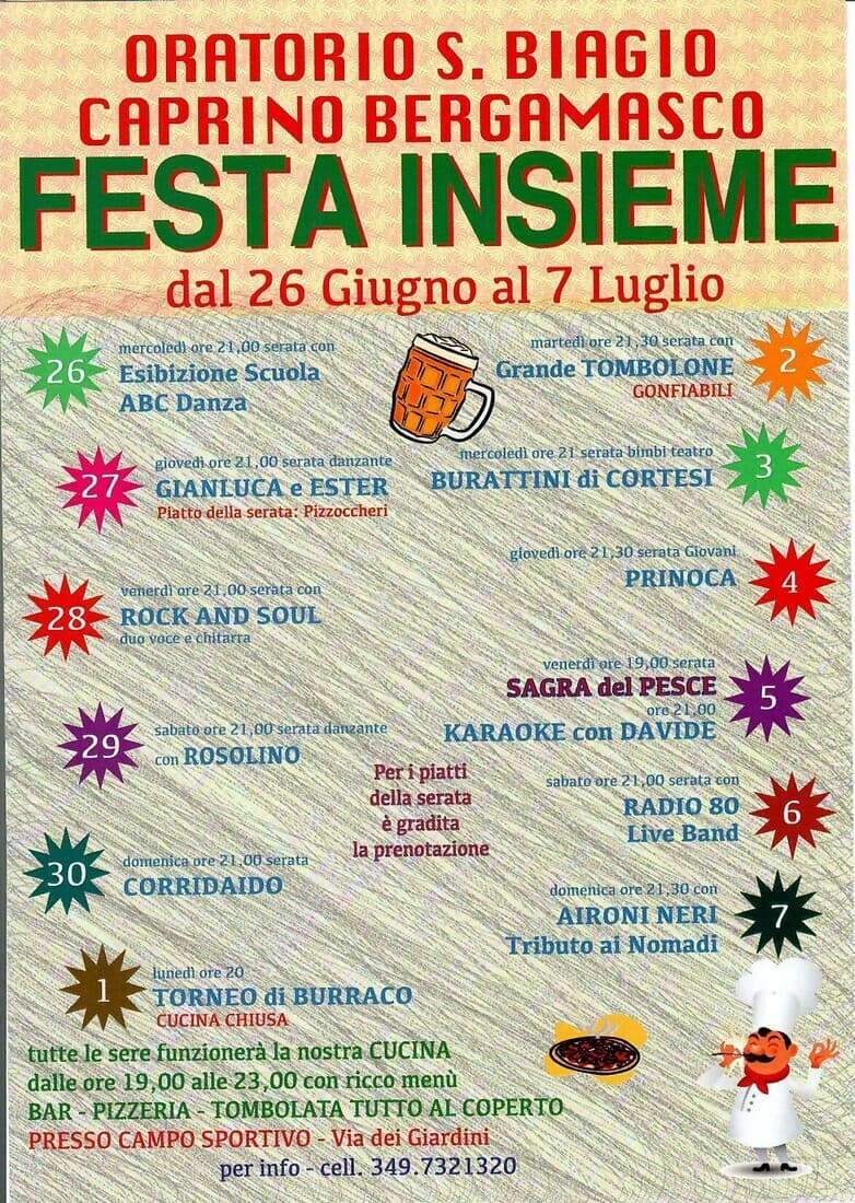 Festa Insieme - Caprino Bergamasco