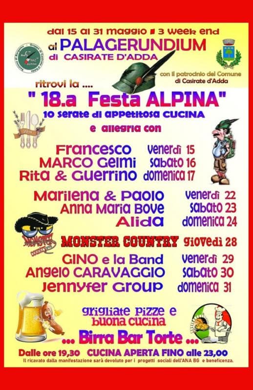 Festa Alpina A Casirate D'adda