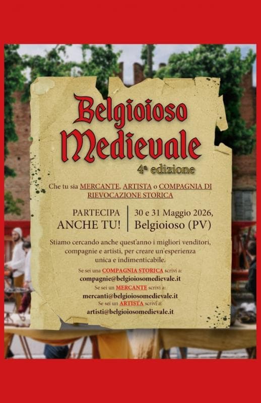 Belgioioso Medievale 4a Edizione - 2026