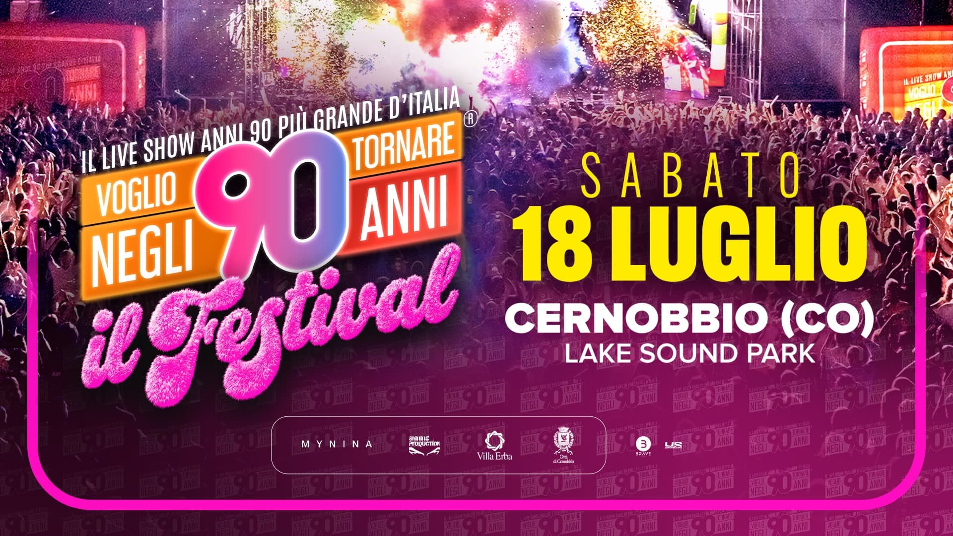 Voglio Tornare Negli Anni 90 โ Festival Edition โ Lake Sound Park