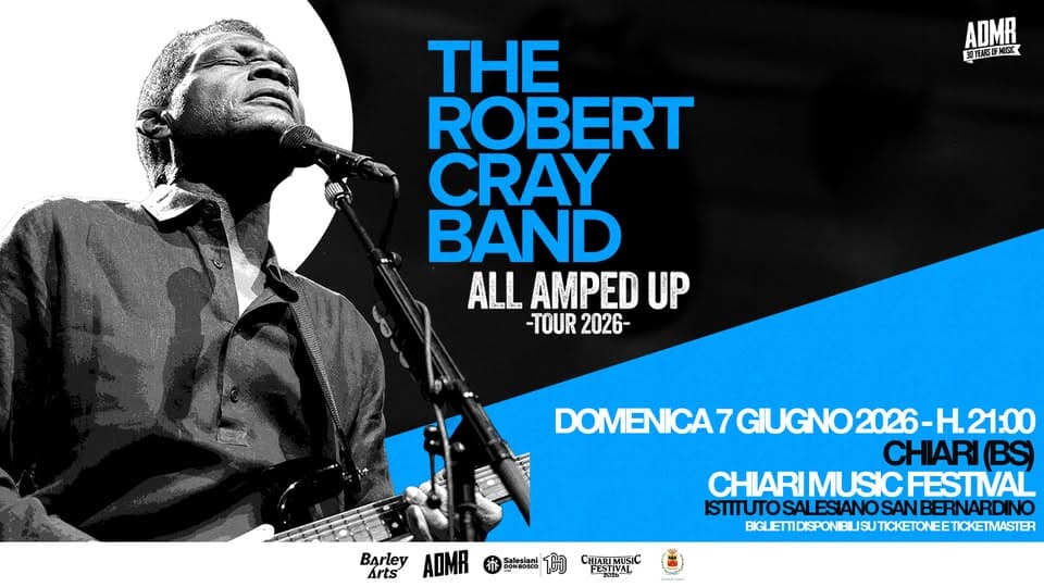 The Robert Cray Band – ALL AMPED UP Tour – Chiari Music Festival by ADMR