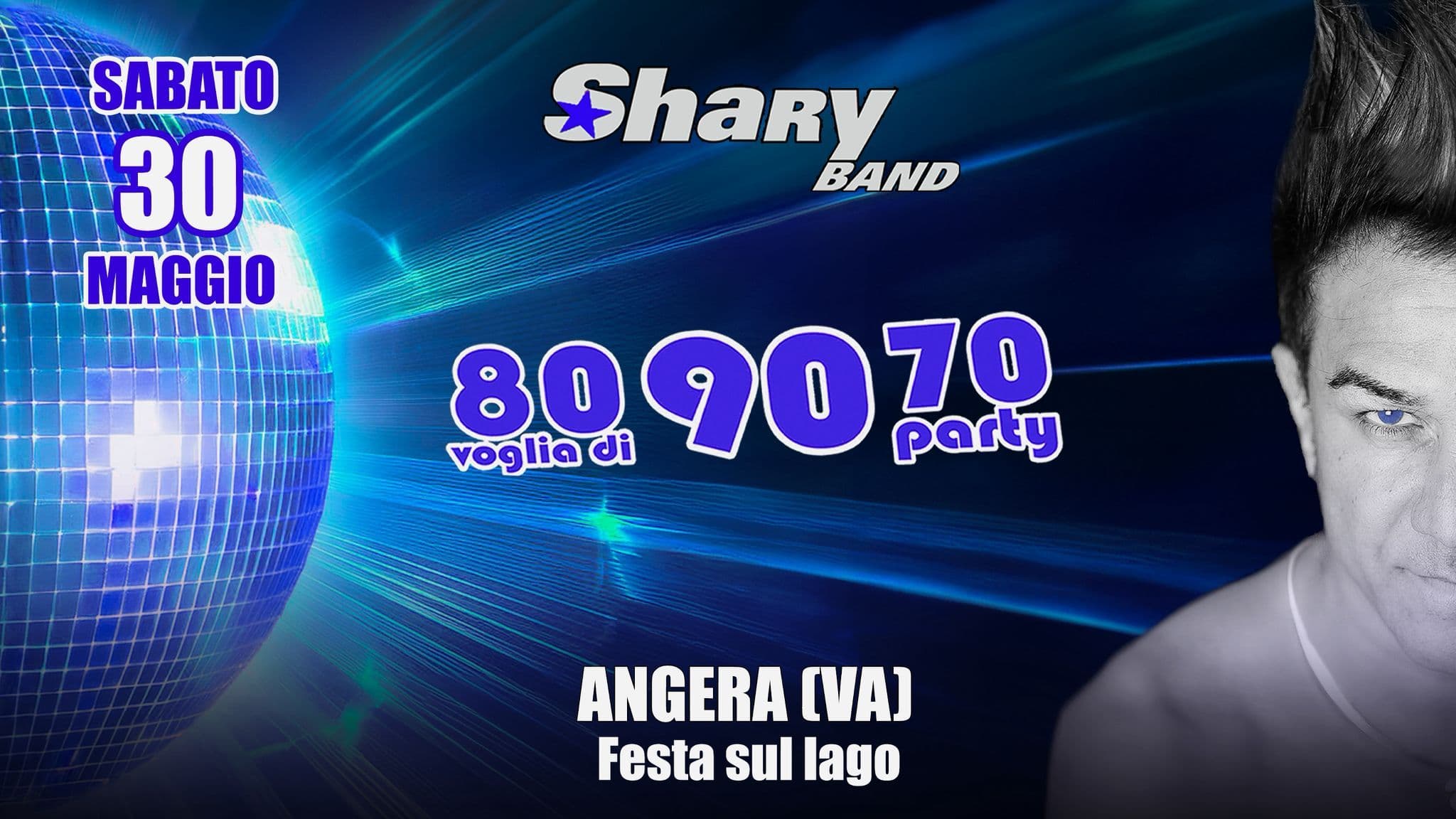 SHARYBAND alla "FESTA SUL LAGO", Piazza Garibaldi, Lungolago, Angera (VA)